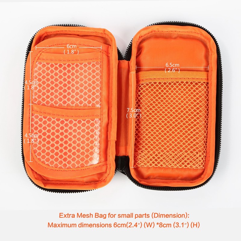 K&F Concept Small Semi-Hard Pouch for 6 Memory Cards