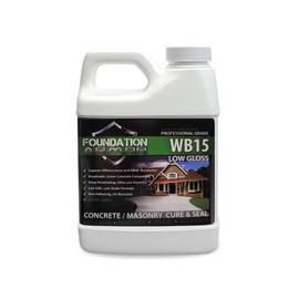 WB15 Water Based Low Gloss Acrylic Concrete and Paver Sealer 16 OZ Sample