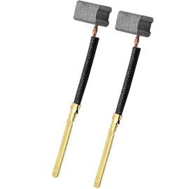 QINALO 445861-03 445861-25 Carbon Brush Set for DeWalt DW402 DW421 - Replacement Kit for Power Tools (2 Pack)