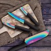 Hampton Forge HMC01A656D Rainbow Titanium – 12 Piece Cutlery Set