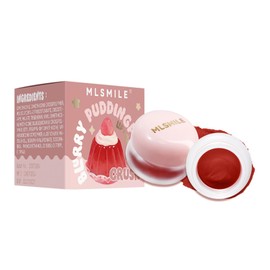 SWETIYOU Lip and Cheek Blurring Pudding Pot, Blurry Pudding Pot, Buildable and Lightweight, Multi-Purpose Blurring and Mousselike Pudding Pots for Lips and Cheek(Crush)