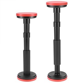QWORK Adjustable Telescopic Support Pole 7–17.7 inch Range, 2 Pack Stable Load Stand for Cabinet, Sink & Furniture Installation