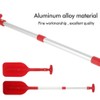 Aluminum Kayak Paddle Portable Removable Oar Retract Oar Board Paddles