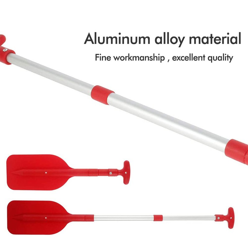Aluminum Kayak Paddle Portable Removable Oar Retract Oar Board Paddles