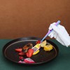 Berglander Rainbow Forks of 6, Stainless Steel Titanium Shiny Colourful