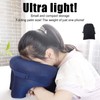 Press Type Inflatable U Shaped Pillow Portable Inflatable U Shaped