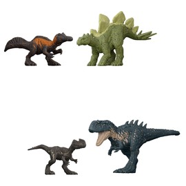 Mattel Jurassic World 986K-GWP38 Mini Figure, Box Assortment, First Vol. 1, Kids Figure, Blind Box, 3 Years Old and Up Multi