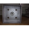 Ben Douglas Foundry Post Base, Anchored 8x8 Heavy Cast Aluminum,