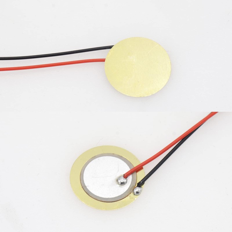 20PCS 20mm Piezo Disc Transducer Contact Microphone Trigger Sound Sensor