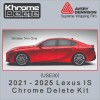 Avery Supreme Wrap Chrome Delete Vinyl Wrap fitting the 2021-2025