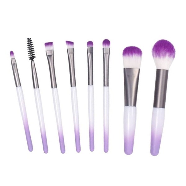 LEEQ Makeup Brush Set, 8 Pieces, Cosmetic Makeup Brush Set