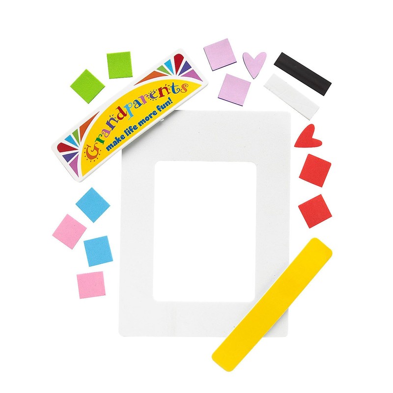 Fun Express Grandparents Magnet Frame Craft Kit - Makes 12