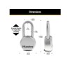 MAG PADLOCK 2" SHACKLE 071649236334