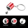 leechio 1 PC Car Shift Head Keychain, Mini Cool Keychains,