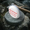 Delacour Axe/Hatchet Sharpening Puck Whetstone Knife Sharpening Stone, Dual Grit