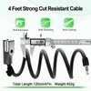 BANGTING E Scooter Lock, Bicycle Lock, 120 cm/12 mm Bicycle