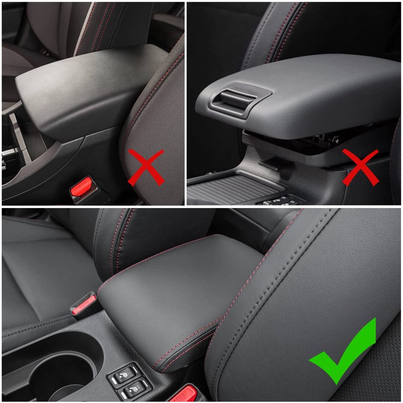 INTGET Center Console Armrest Cover for 2015-2021 2022 Subaru WRX