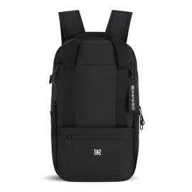 Sherpani Camden, Convertible Backpack, 3 in 1 Tote Bag, Women Crossbody Bag, Cross Body Purse, 21L Travel Backpack, Travel Gifts for Women, RFID Protection, Fits 15” Laptop (Raven)