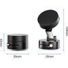 Soporte Magnético para Celular, Soporte Giratorio Retráctil Ajustable para Teléfono