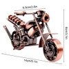 SwirlColor Motorcycle Model Iron Motorbike Lovers Gift for Art Collection