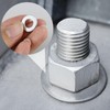 M8 Metal Washers,M8 x 15mm Flat Penny Washers (Thickness 1.5mm)