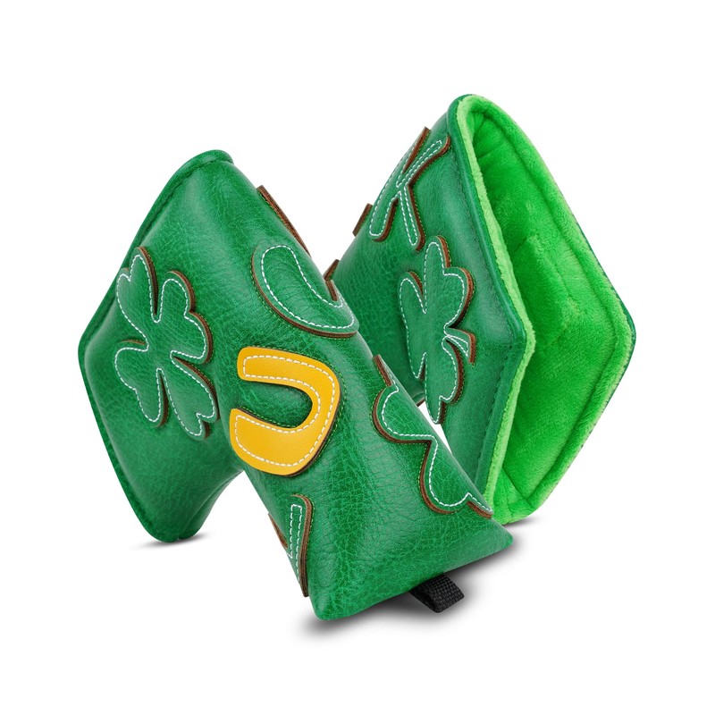 Four Leaf Clover Blade Putter Cover Magnetic