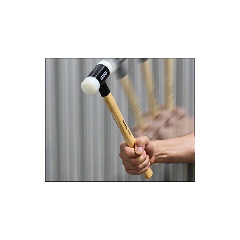 05100102 Soft Hammer Non-Rebound 40 mm Plastic Protection Hammer 340