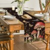 Artoid Mode Mushroom Moon and Moth Fall Table Runner, Seasonal