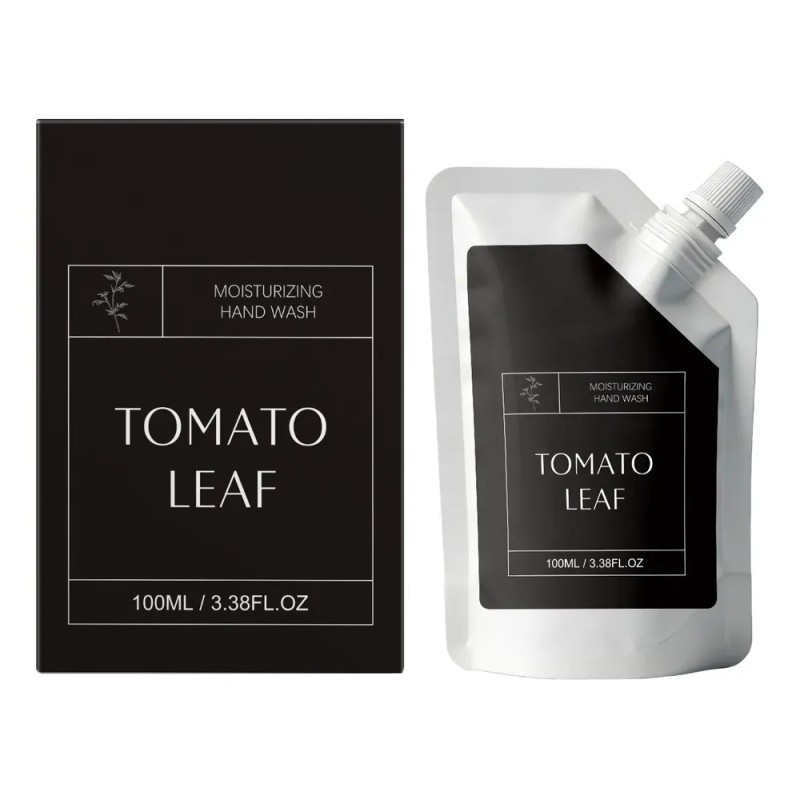 Jabón Hidratante Para Manos Con Hojas De Tomate: Limpia Suav