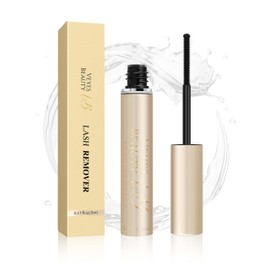 VEYESBEAUTY Lash Remover Cluster Lash Glue Remover Eyelash Extension Remover Eyelash Glue Remover for False Eyelashes Self-Use Gentle Soothing Non-Irritating Eye Cleanser 5ML (Aluminum Tube)
