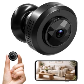 Small Camera, Security Camera, Ultra Small Camera, 150° Wide Angle Shooting, WiFi, 2.4G, 1080P, Supports 128GB, Security Surveillance Camera, Continuous Recording, Loop Recording, App Remote, Motion
