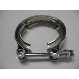 DW 3.5" Inch Turbo Exhaust Down Pipe Stainless Steel #304 V-Band Clamp with 2Flange