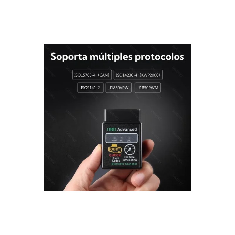 Escaner Automotriz Hh Obd2 Elm327 V1.5 Bluetooth 5.1