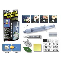 Blue Star Do-It-Yourself Windshield Repair Kit .027 Fl Oz. (2 Pack)