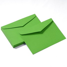 Tanshuqin 50 Pack Green Envelopes 5-1/5 x 7-1/5 Envelopes A7 Invitation Envelopes for Personalize Gift Cards, Wedding, Baby Shower, Mailing, Birthday Party