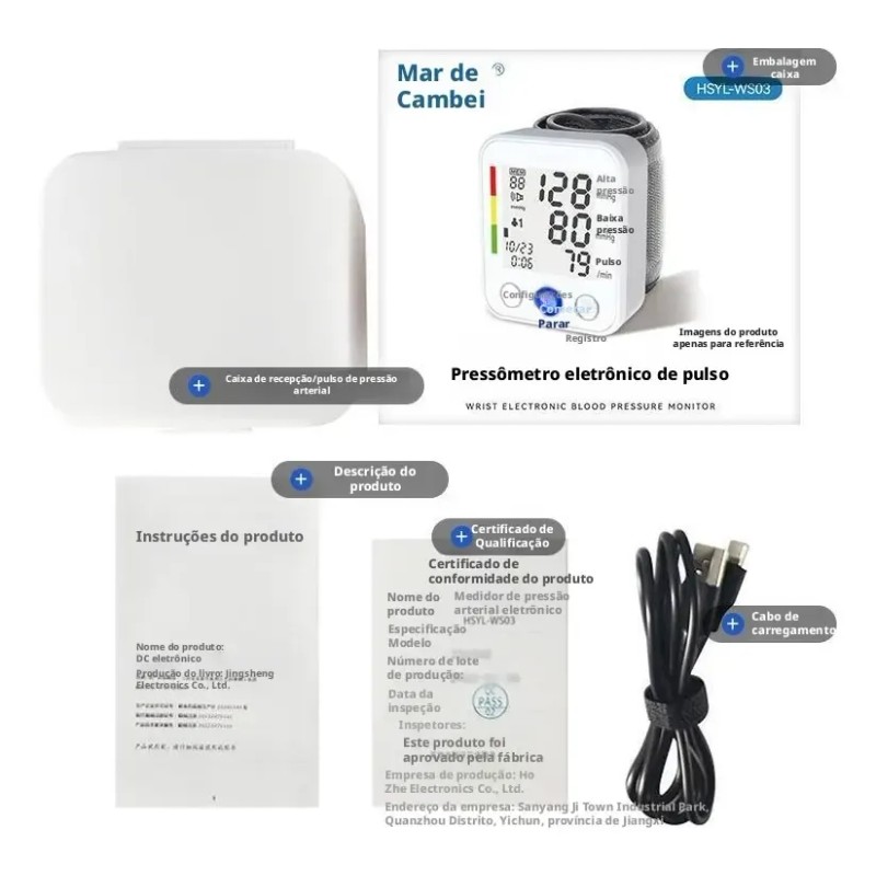 2 Omron Wrist Electronic Blood Pressure Monitors