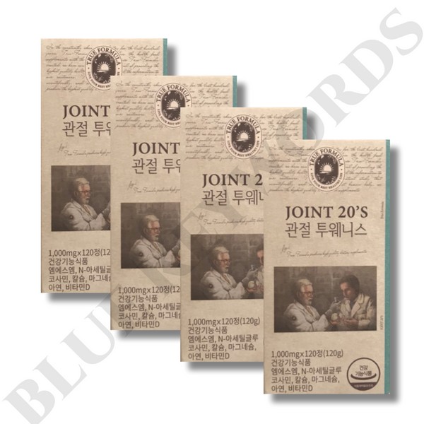 True Formula Joint Twoness 1000mg x 120 tablets x 4