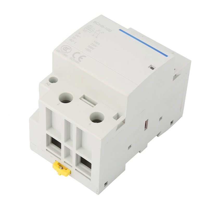 24/ 50/60HZ Household AC Contactor 2P/2NO 100A Modular Contactor