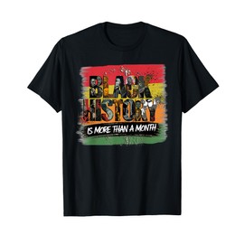 History Month Design Celebrating African Americans T-Shirt