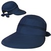 SUN CUBE Sombrero de sol para mujer UPF 50+, visera