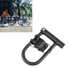Bike U Lock with Steel Cable 2 Key Universal Anti