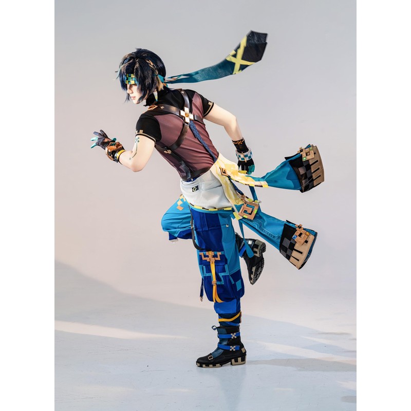 OSIAS Genshin Impact Kinich Cosplay Costume (L)