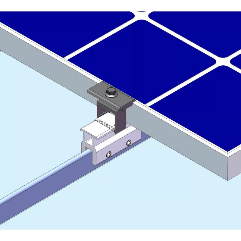 Magerack 10 Mid Clamp Standing Seam Metal Roof Solar Panel