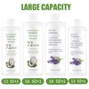 58 Oz Leak-Proof Empty Shampoo Containers Bottles for Cruise: Reusable