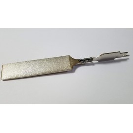 Sharpener Attachment for Reciprocating Saw with Diamond Grit