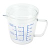 Heat Resisting Glass Measuring Cup Milk Scale Measuring Jug with