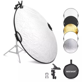 for universal NEEWER 43"/110cm Photography Studio Light Reflector with Clamp & Hand Grips