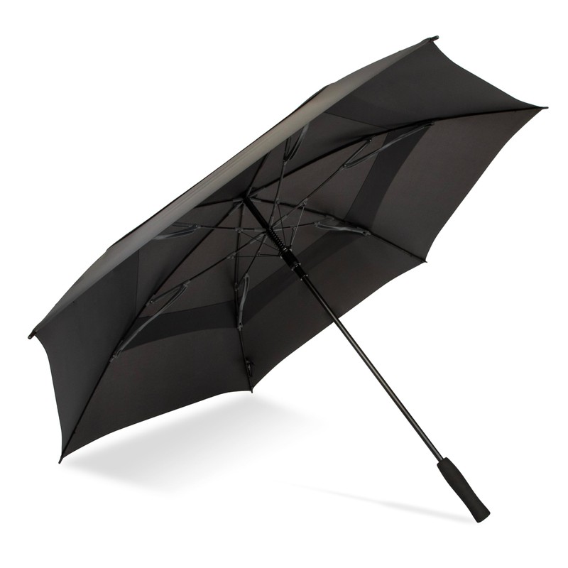 ShedRain Golf Umbrella, 62-Inch Canopy, Auto Open, Wind-Resistant Golf Umbrella