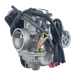 GY6 Carburetor 150cc with Intake Manifold for 4 Stroke 125cc 152QMJ 157QMJ Engines Electric Choke Motorcycle Scooter 24mm PD24J Carb
