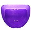 Slim Orthodontic Dental Case - Colour & Glitter Choices for